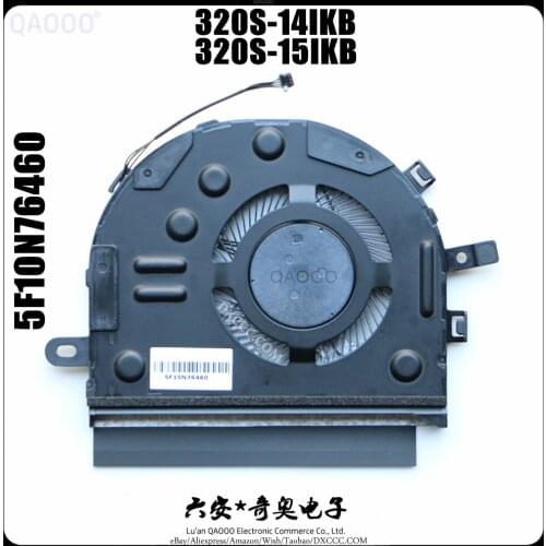 QAOOO 5F10N76460 CPU FAN For Lenovo Ideapad 320S-14IKB 320S-15IKB / Chao7000-14AST CPU Cooling Fan
