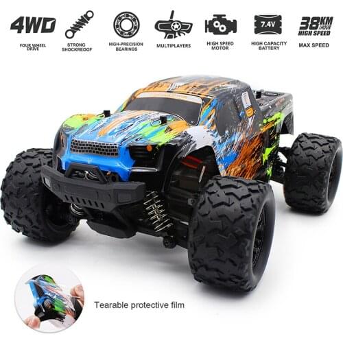 RC Off-road Vehicle Car PVC 1:18 4WD 2.4G Remote Control Cars High Speed 40km/h Drift Truck Toys