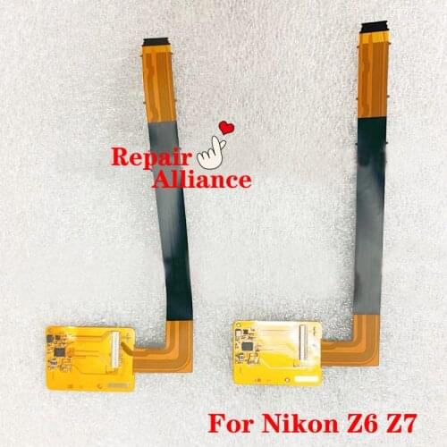 1PCS Original LCD hinge flexible FPC rotate shaft Flex Cable replacement Repair Parts for Nikon Z6 Z7 Camera