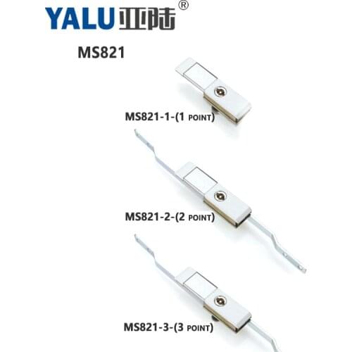 MS821 Zinc Alloy Connecting Rod Lock Telecommunication Outdoor Cabinet Power Distribution Box Panel Cabinet Pull Rod Lock