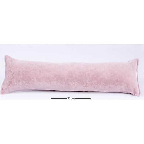 Enlightened Decor Sertex Fabric Pink 30 cmX7cm Bracelet Watch Pillow Decor (Aydındecor)