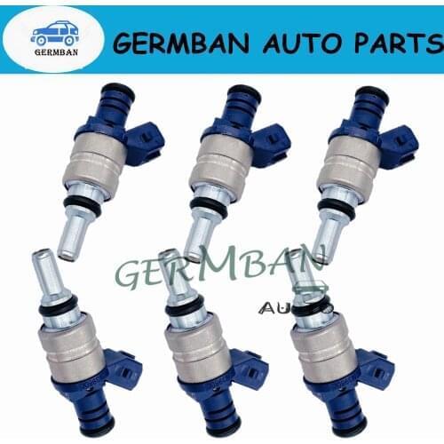 6x Fuel Injector 1439800 13641439800, 13537546245l 1364-1439800 for 2001-2006 BMW Z4-X3-Z3-330i-X5-530i 3.0L I6
