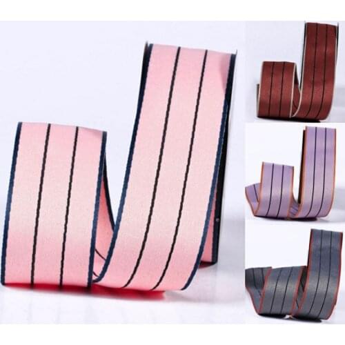 1 '25MM Stripe Ribbon 18MDIY Handmade Material Gift Wrap Bow Tiaras Hair Bow Shoe Hat Material