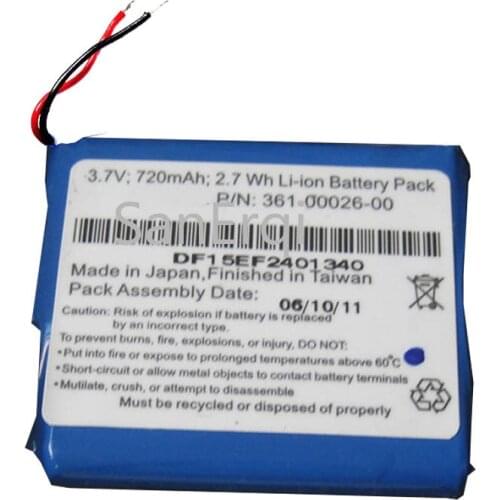 720mAh Battery 361-00026-00 for Garmin forerunner 205, 305, 305i Battery