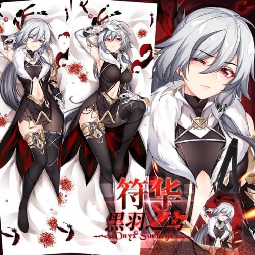 Anime Honkai Impact 3 Fu Hua Sexy Dakimakura Hugging Body Pillow Case Otaku Throw Pillow Cushion Pillow Cover Xmas Gifts New