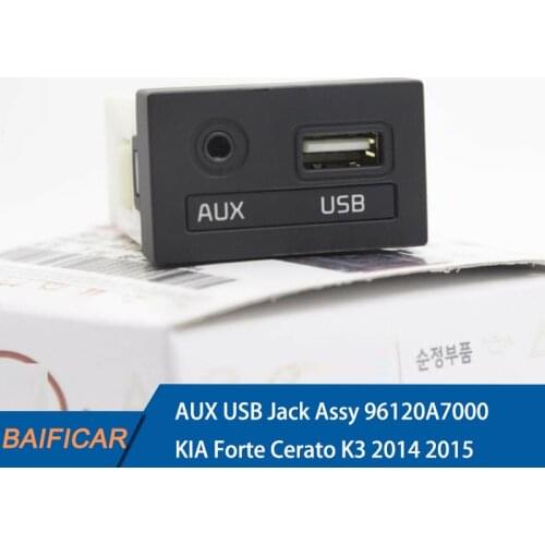 Baificar Brand New Genuine AUX USB Jack Assy 1Pcs 96120-A7000 For KIA Forte Cerato K3 2014 2015