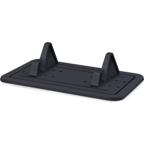 SOONHUA Portable Silicone Phone Holder Car Dashboard GPS Anti Slip Mat Desktop Stand Bracket Universal For Mobile Phones Tablets