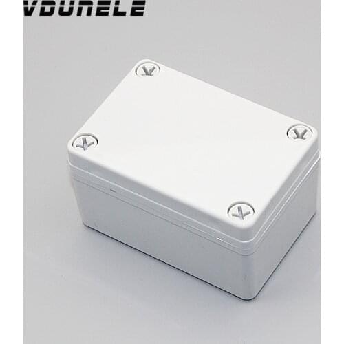 DIY 95*65*55mm ABS waterproof junction box IP67 instrument project box for PCB outdoor electrical wires connector enclosures