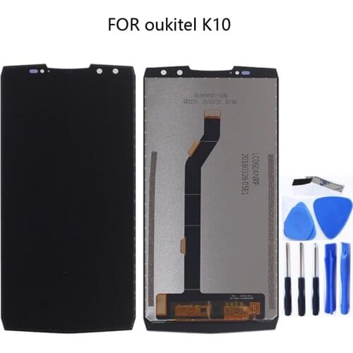 New original For Oukitel K10 K 10 LCD display Touch Screen digitizer component replacement For OUKITEL K10 Phone Parts Assembly