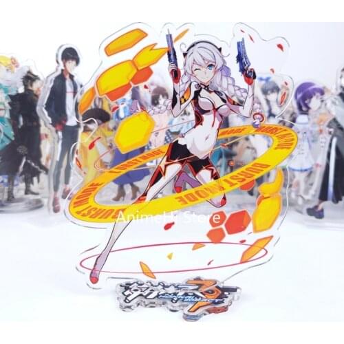 Honkai Impact 3rd action figura Game Ana Schariac Kiana Kaslana Bronya Zaychik Theresa Apocalypse acrylic dolls figure toy 15cm