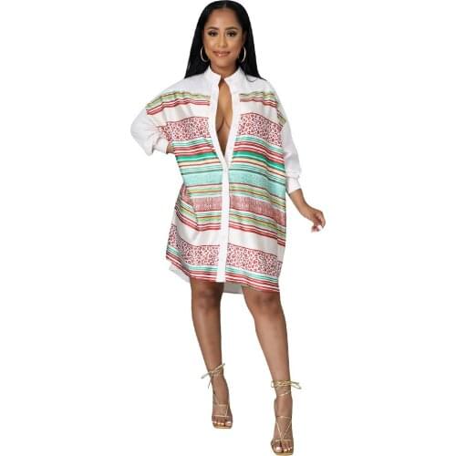 ELIJOIN Long Sleeve Summer Dresses
