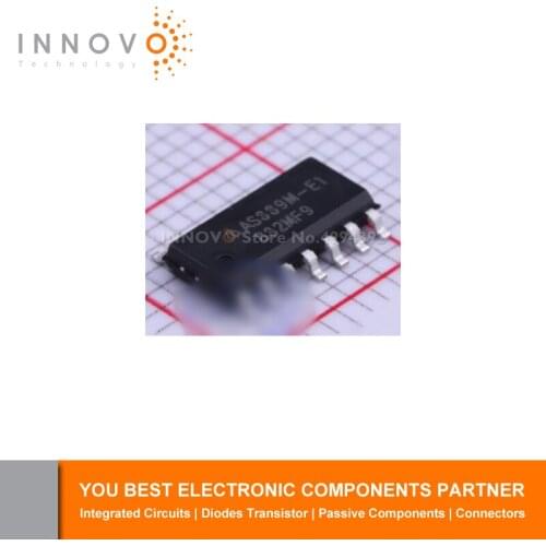 INNOVO 10pcs/lot AS339MTR-E1 AS339AMTR-G1 AS339MTR-G1 LM339G-S14-R PAM8003DR SOP-14 SOP-16 New original