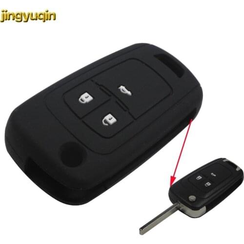 Jingyuqin 20pcs Silicone Key Cover for Buick for Chevrolet Regal Lacrosse Encore Excelle GT/XT /Opel Astra VAUXHALL MOKKA Zafira