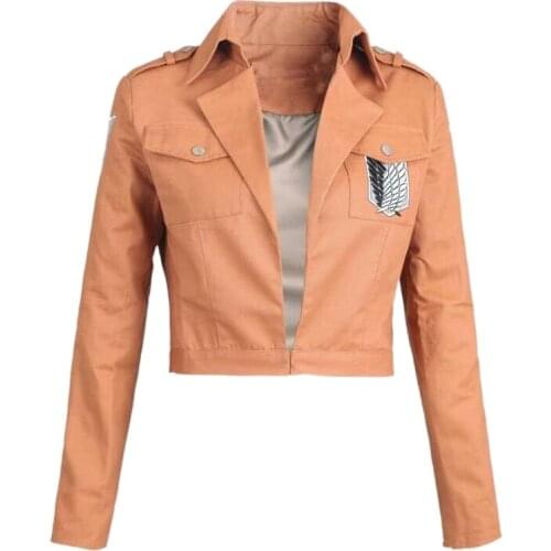 Cosplay Anime Attacks Giant Jacket Character Shingeki No Kyojin Coat Legion Cosplay Costume Short Leather Belt Skirt Set Coat