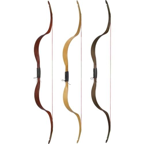 NIKA Archery Traditional Recurve Bows ET-4 Meng Yuan Bow 48" 3 color for choice