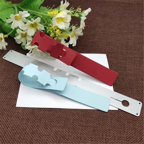 Tag Flower Metal Cutting die keychain shaker Heart Paper Key Chain Scrapbook Paper Craft Card Punch Art Knife Cutter