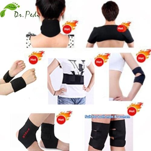 Heating Knee Pads Tourmaline self-heating Belt Set neck shoulder Massager ankle support elbow support Magnetic Therapy