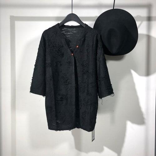 Owen seak Men T Shirt Mens Clothing Hip Hop Tops Tees High Street Summer Male Solid OverSized Sweetwear T Shirt