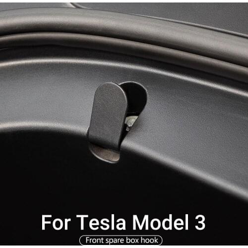 Front trunk 2PCS hook For Tesla model 3 accessories/car tesla model 3 accessories model 3 tesla three tesla model 3 model3