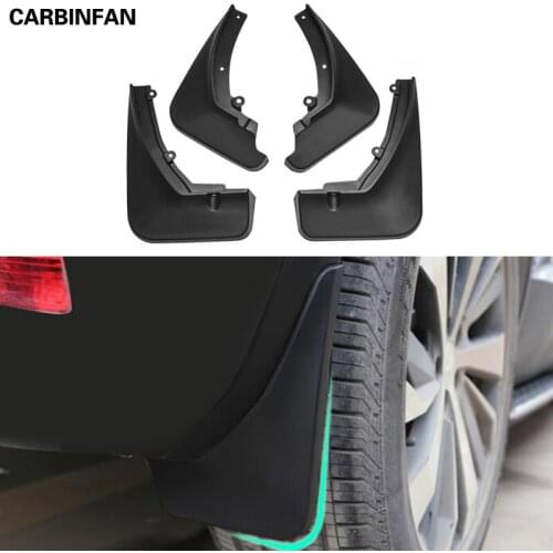 Front and rear Mud Guard Mudguards Splash Flaps Kit Cover Trim 4pcs/set For Peugeot 3008 3008GT 2017 2018