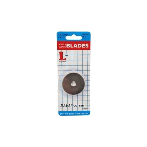 Circular Rotary Cutter Replacement Blades #RB-01 For DAFA Brand 45mm rotary cutter blades with handle for fabric leather paper