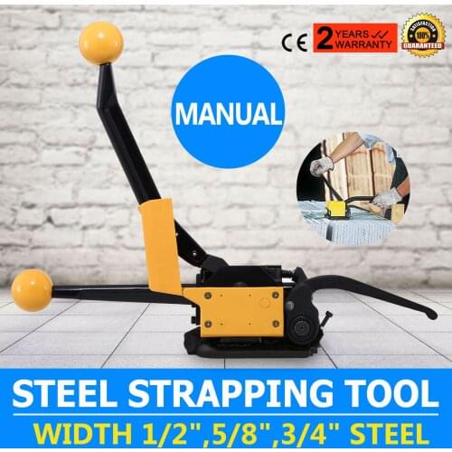A333 Steel strapping strapping tool, sleeveless 13mm-19mm clamps