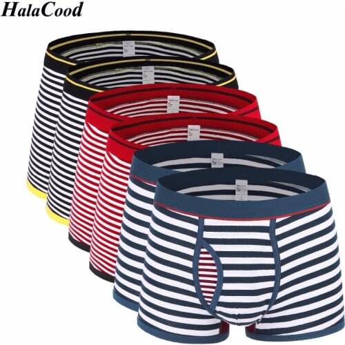 6Pcs/lot New Hot Sell Large Size Brand Mens Boxers Shorts Male Underpant Fashion Sexy Man Cotton Panties Mr Trunk Underwear Fat