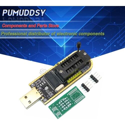CH341A CH341 24 25 Series EEPROM Flash BIOS USB Programmer with Software & Driver