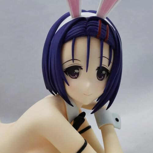 1/4 B-STYLE To Love-Ru Darkness: Haruna Sairenji Bunny Ver Prone Position Naked Resin Action Figure Worth Collectable Figure