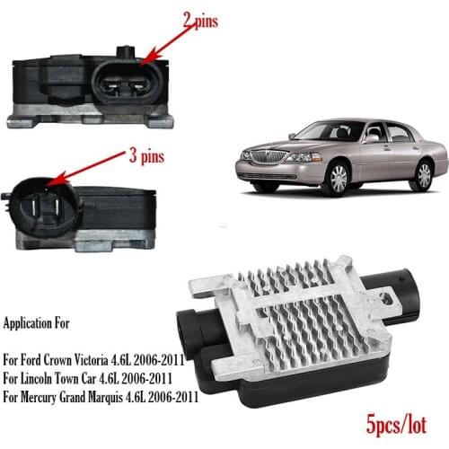 5 Pieces X Blower Motor Resistor for Ford Crown Victoria Lincoln Volvo OEM 940002904 00520973 940002906 940004702 940004701