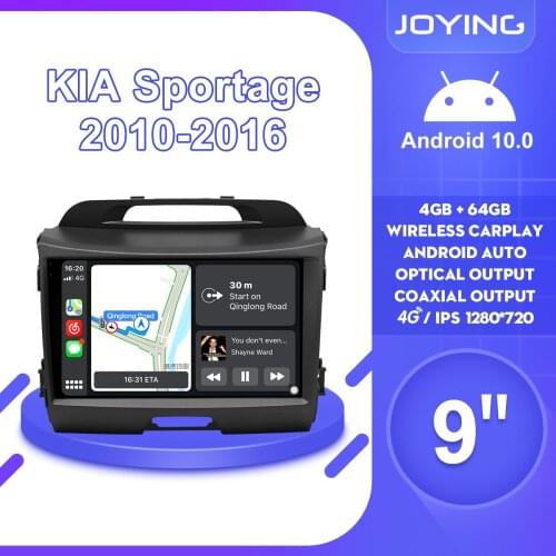 Autoradio 1 Din Android 10 Car Radio Stereo Head Unit Carplay For Kia Sportage 2010 2016 Multimedia Player Steering Wheel