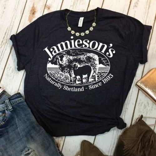 Calelinka Letters and Sheeps Printed Retro Style Female Graphic Tee Plus Size Short Sleeve Cotton Top Summer Loose Casual Tshirt