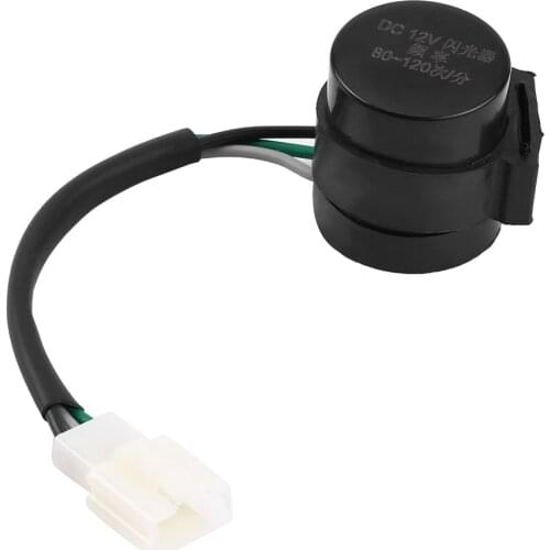 Black 3 Pins Round Turn Signal Flasher Relay Blinker for GY6 50-250cc Motorcycles Scooters Moped ATV motorcycle parts New