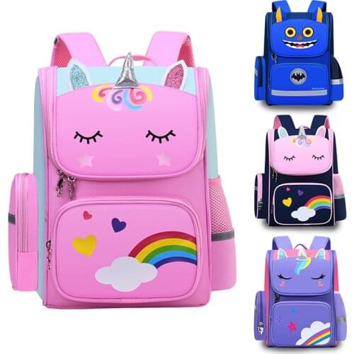 Children Lovely School Bags Unicorn Cute Girls Backpacks Primary School Schoolbag Kid Books Bags Boys Bags