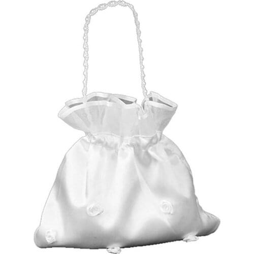 First communion Christening Baptism wedding bridal shower Bachelorette hen Party team bride tribe bridesmaid flower girl bag