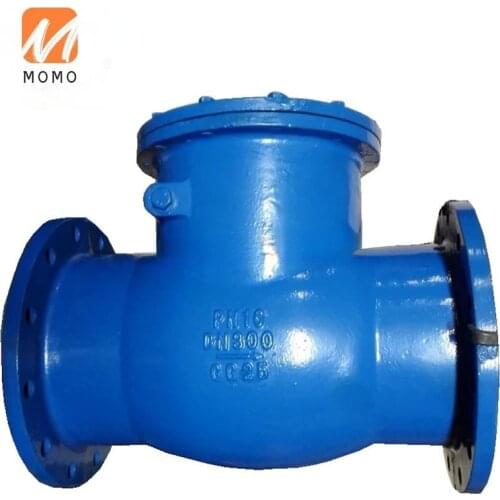 Fitting Cast Iron DN300 16pa GG25 Sewage Treatment Wafer Swing Flanged Type Ball For Water Supply Check Valve