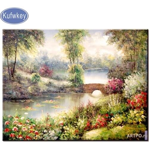 Claude Monet Colorful Water Lily diamond painting Diy,diamond mosaic diamond embroidery,Full square round Puzzle Gift wall arts