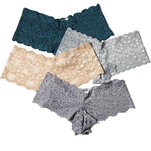 8Packs Lace Sexy Briefs Fat Girls Shorts Young Teenage Boxers Kids Trunk Child Panties Pure lady Pants Children Underwear 15-20Y