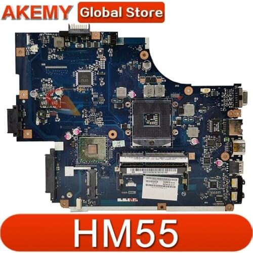 Akemy Laptop motherboard Para ACER Aspire 5741 5742 5742G Mainboard MBWJU02001 NEW70 LA-5892P HM55