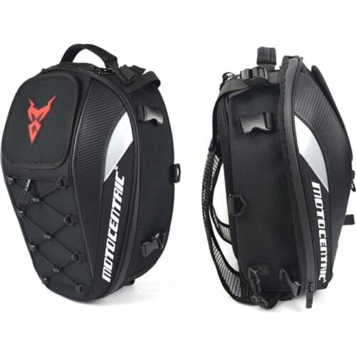 New Waterproof Motorcycle Tail Bag Multi-functional Durable Rear Motorcycle Seat Bag High Capacity Motorcycle Rider Backpack