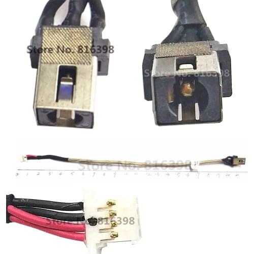 New DC Jack For LENOVO IdeaPad Flex 4-1470 YOGA 510-14ISK 14AST DC In Cable DC30100W500 22CM
