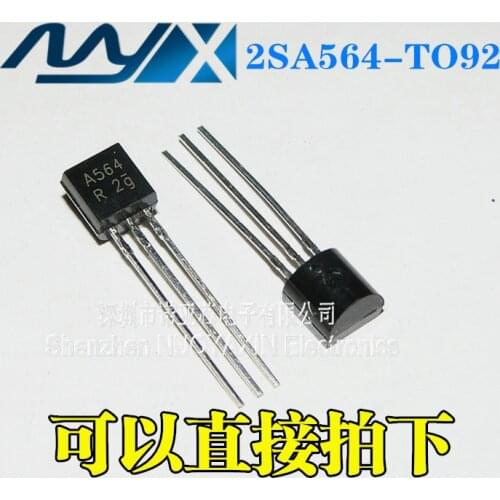 50pcs/lot Transistor 2SA564 A564 TO-92 Package PNP Low Power Transistor