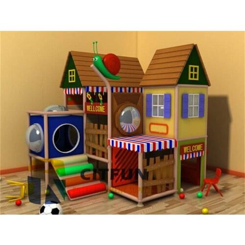 EU Standard Snails house Kinder garden Soft Indoor Playground area for sale IP-012C