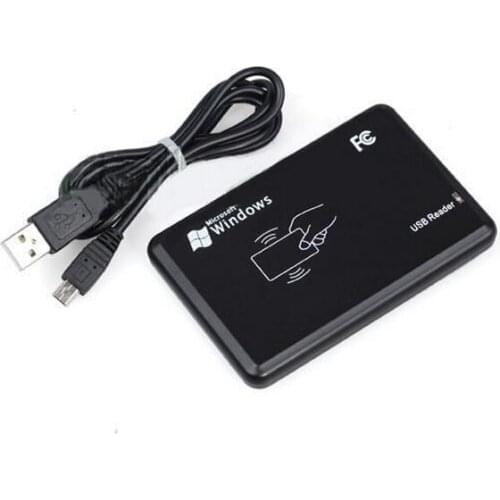 USB Dual Frequency RFID Card Reader Proximity Sensor 125khz 13.56mhz Smart Cards Reader for Access Control