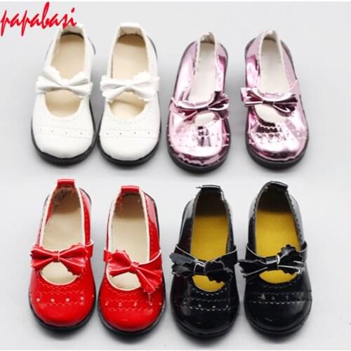 1pair Fashion Shoes PU Leather Shoes For 16inch 60cm BJD SD Dolls For 7.8cm 1/3 Dolls
