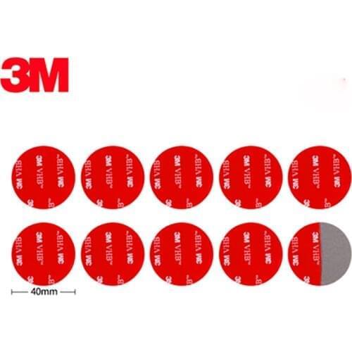 10PCS round 3M VHB thickness 0.8mm foam tape acrylic double-sided round sticker