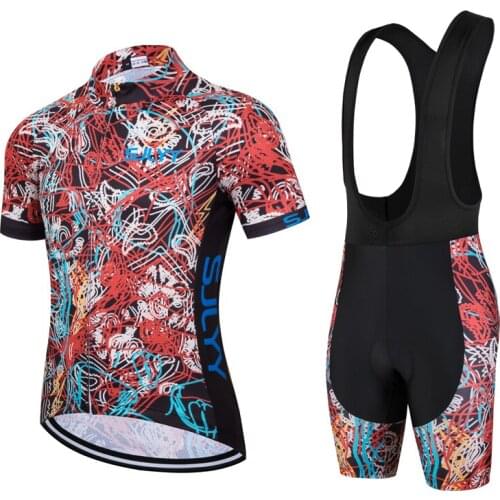 2021Motocross Jersey Cycling Clothing USA Mens Cycling Jerseys MTB Short bib Sets Ropa Ciclismo Bike Wear Clothes