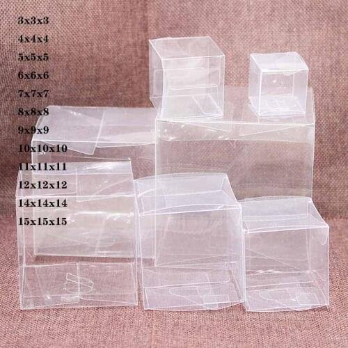 5pc per lot NewClear PVC Box Packing Wedding/Christmas Favor Chocolate Candy Apple Gift Event Transparent package Box/Case