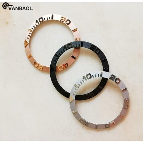 Watch accessories are suitable for original Mingshi yacht YM mechanical ceramic ring and ceramic scale ring