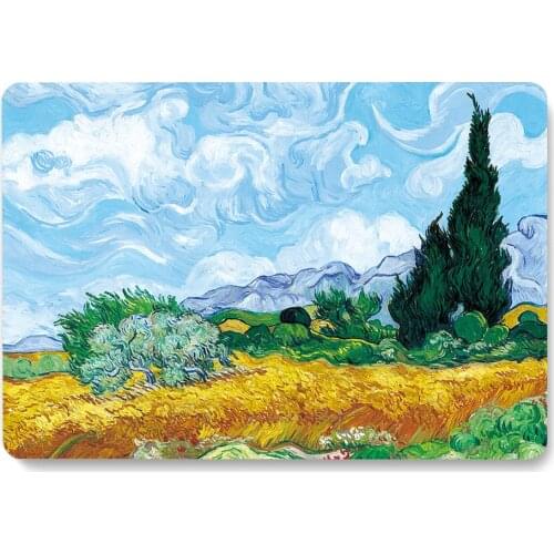 Oil Painting Van Gogh Pattern Laptop Case For MacBook Retina Air 11 12 13.3 New Pro 15.4 16 inch Cover shell